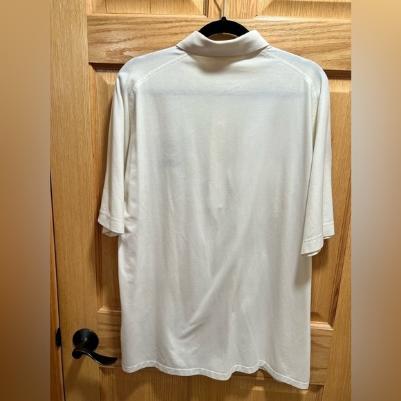 Vintage Large Green Bay Packer Antigua Men’s Coaches Polo Shirt EUC White JIT2 - Picture 5 of 6